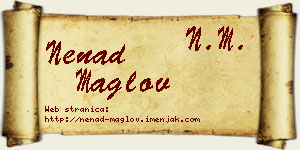 Nenad Maglov vizit kartica